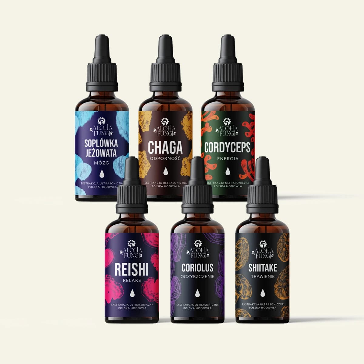 Biohaker Full — opakowanie produktu Aloha Fungi